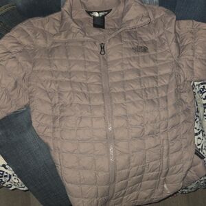 The North Face Light Purple Quilted Jacket